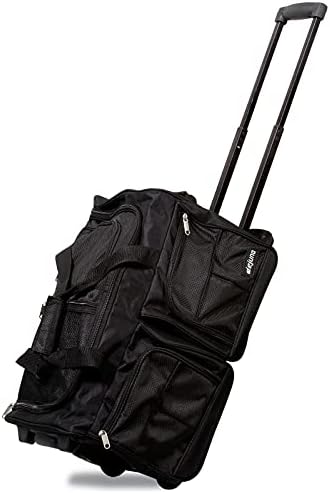 Amazon.com | Samsonite Ripstop Wheeled Rolling Duffel Bag, Blue